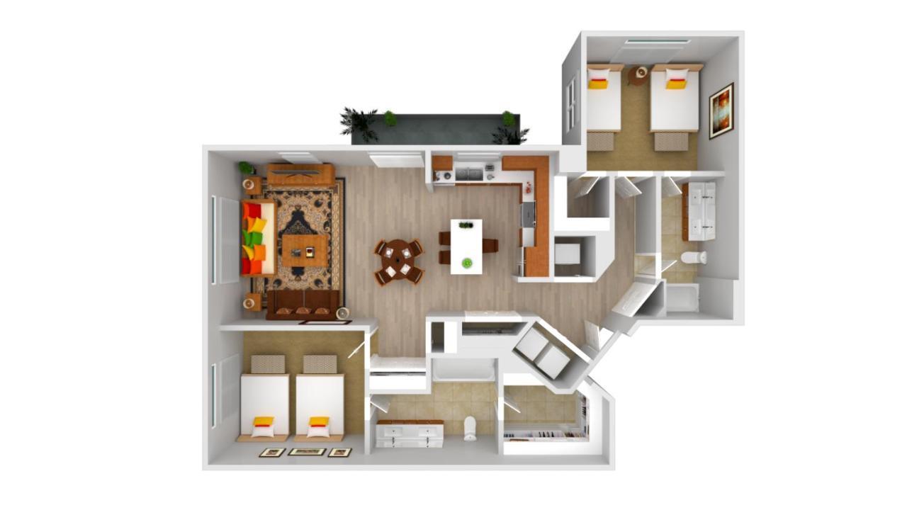 Ferienwohnung Renu At Downtown Houston Exterior foto